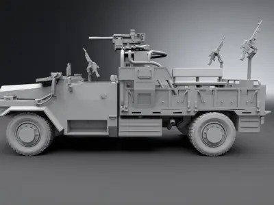 ACMAT VLRA TDN Scale model 3D print model