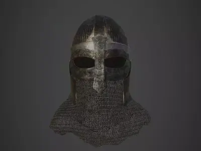 Scandinavian Helmet 3D model