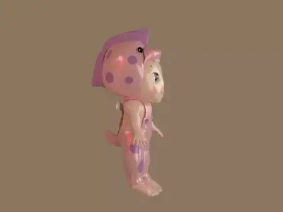 sonny angel spinosaurus Low-poly 3D model