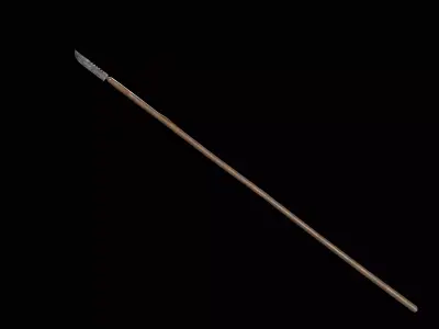 Spear Low-poly 3D model purchase