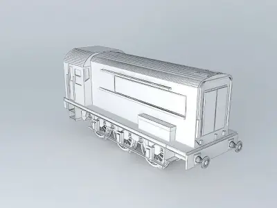 Eco Rail Track Shunter Dummy Old Steam Days Free 3D model
