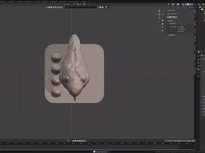 American Robin 3D print model