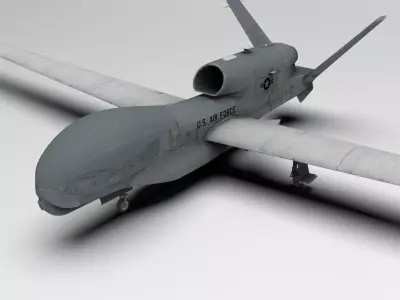 Northrop Grumman RQ-4 Global Hawk 3D model