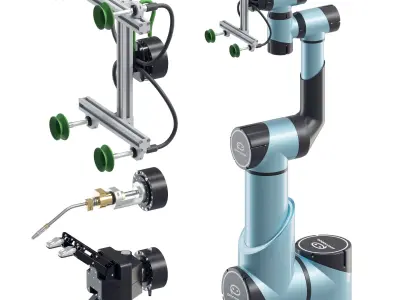 Industrial Robotics Promobot M13 3D model