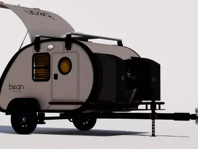 Bean Trailer 3D model