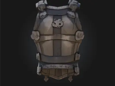 Armored Sentinel  3D Model of a Mighty Protector 3D model