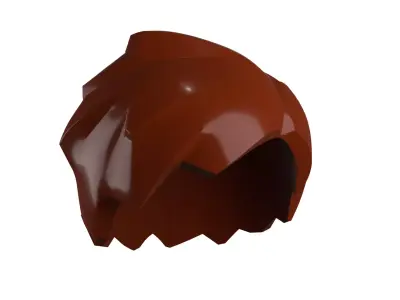 Custom3Dprint Minifigure Accessory - Minifigure Hair S2 - 047 3D print model