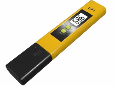 pH Meter Low-poly 3D model