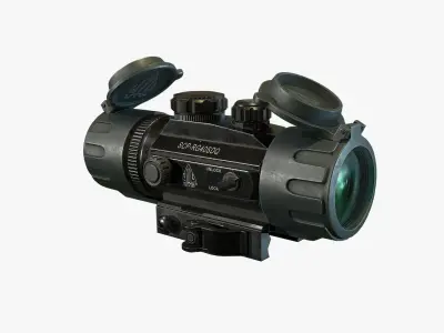 Optical Scope UTG Low-poly 3D model