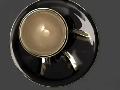 coffee cup 3D model
