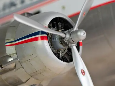 Douglas DC-3 Propeller Hub 1 32  3D print model