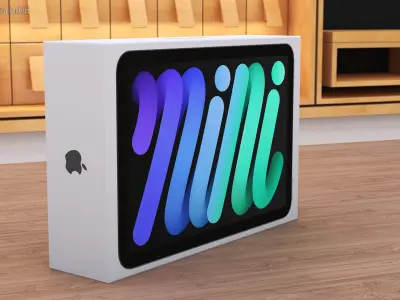 Box iPad Mini 3D model