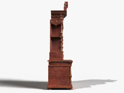 Antique Cupboard 3D model