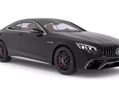 Mercedes-Benz AMG S63 Coupe Matic 3D model