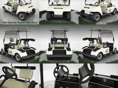GolfCart 3D model purchase