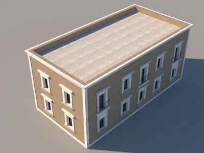 Mexican House 3D model