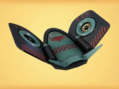 Optimized 3D Drone Models - Game-Ready and Low-Poly Low-poly 3D model