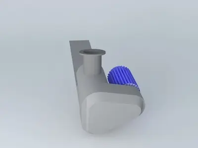 Fröling agitator for wood chips boiler Free 3D model