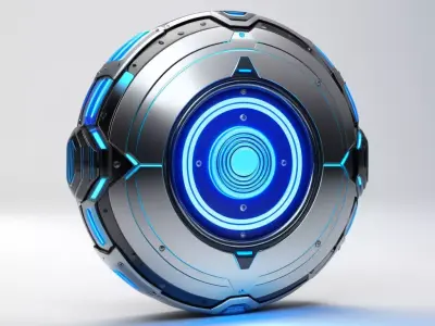 Energy Shield Generator 3D Model 3D model
