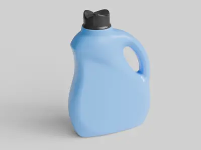 Plastic Bottle or Gallon 01 3D model