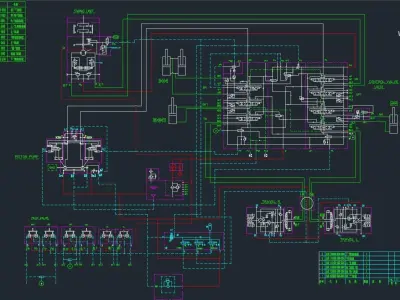 33 tons excavator 3D model
