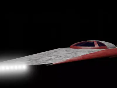 Spaceship 3D model 12