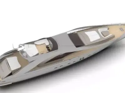 SUPER YACHT CONCEPT DESIGN  3D model