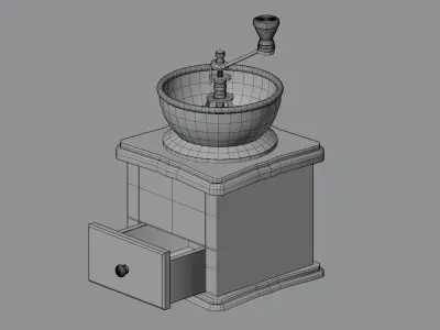 Coffee Grinder 3D Model 3D model