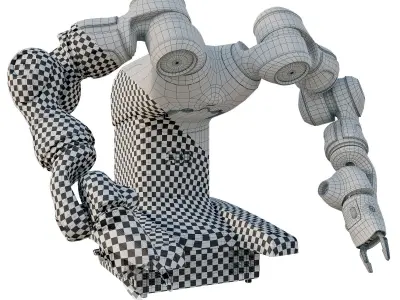 Robot Manipulator ABB Dual-arm YuMi IRB 14000 3D model