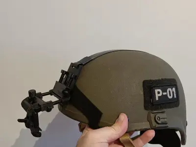 Lucie Mount Style NVG display replica for reenactors 3D model
