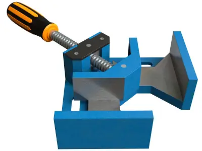 Corner Vise 3D model