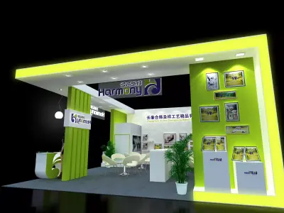 Exhibition - Area - 8X7-3DMX2010-09 3D model
