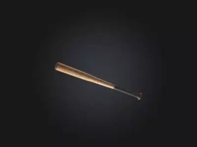 Bat 3d Low-poly 3D model