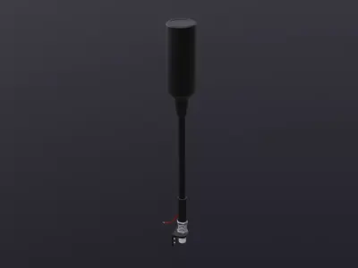 Cell Booster Low-poly 3D model