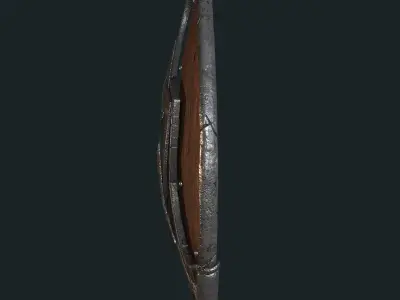 Viking Shield PBR-LowPoly Low-poly 3D model