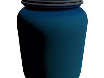 Futuristic Brain in Jar Prop 3D model