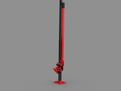 Hi-Lift 4x4 Farm Jack Low-poly 3D model