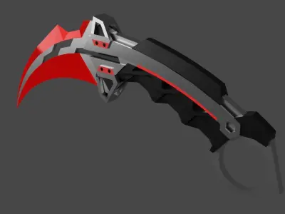 Karambit MCHNC 3D model