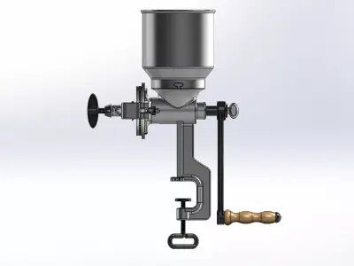 3D model of a Hand Grinder Free 3D model