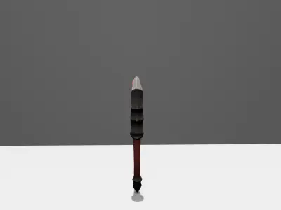 sickle 3D model