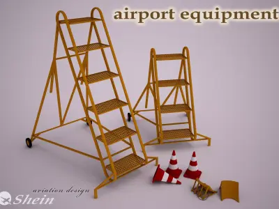 airport equipment 3D model