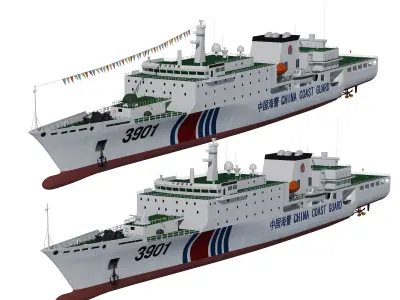 China Coast Guard 3901 CCGS 3901 China Coast Guard South  3D model