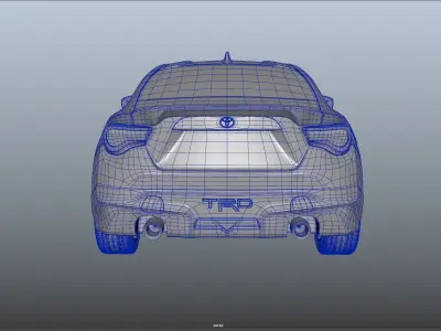 Toyota TRD 2017 Free 3D model