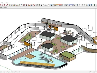 Sketchup Kindergarten 104 3D model