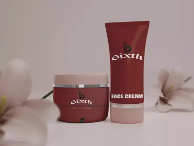 Logo design and Branding 3D model