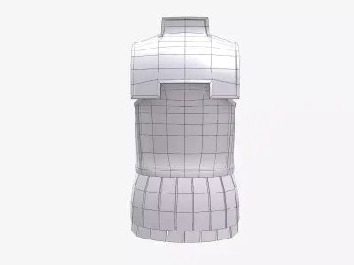 Ancient Armor Linothorax 3D Model Game Ready PBR Low Poly Low-poly 3D model