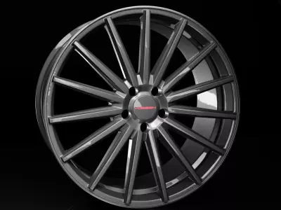 Disk wheel Free 3D model