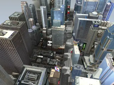 New York / Times Square 3D model