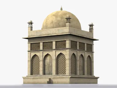 Arab x14 Low-poly 3D model