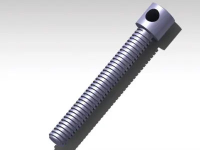 Screw Free 3D model Polygon mesh